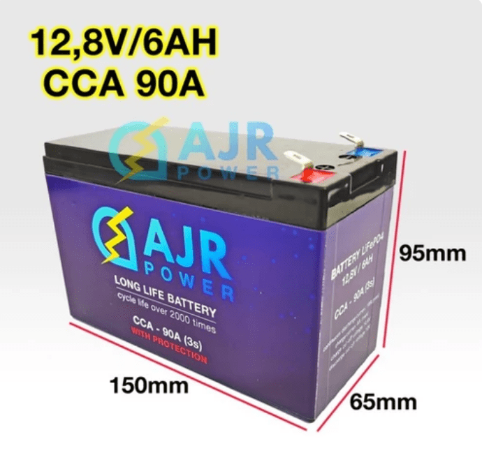 Baterai UPS dengan Lithium&nbsp;LiFePo4